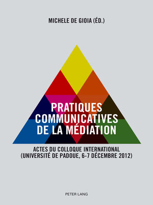 cover image of Pratiques communicatives de la médiation